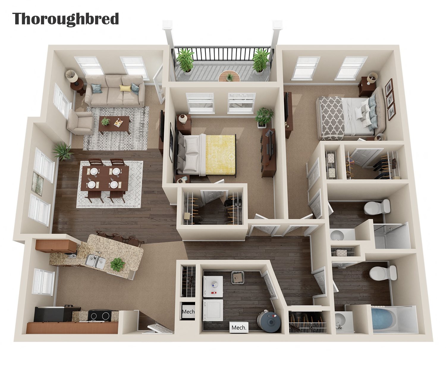 Thoroughbred Floor Plan